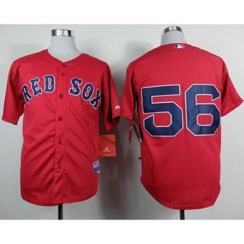Red Sox #56 Joe Kelly Red Cool Base Stitched MLB Jersey Red Sox #56 Joe Kelly Red Cool Base Stitched MLB Jersey