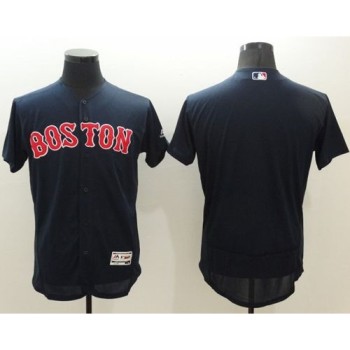 Red Sox Blank Navy Blue Flexbase Authentic Collection Stitched MLB Jersey Red Sox Blank Navy Blue Flexbase Authentic Collection Stitched MLB Jersey