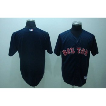 Red Sox Blank Stitched Dark Blue MLB Jersey Red Sox Blank Stitched Dark Blue MLB Jersey