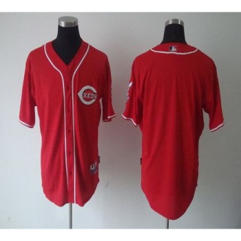 Reds Blank Red Cool Base Stitched MLB Jersey Reds Blank Red Cool Base Stitched MLB Jersey