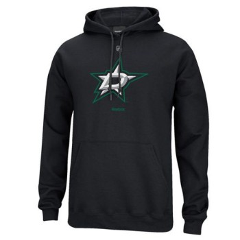 Reebok Dallas Stars Primary Logo Pullover Hoodie Black Reebok Dallas Stars Primary Logo Pullover Hoodie Black