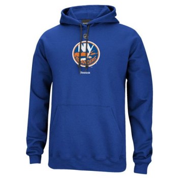 Reebok New York Islanders Primary Logo Pullover Hoodie Royal Blue Reebok New York Islanders Primary Logo Pullover Hoodie Royal Blue