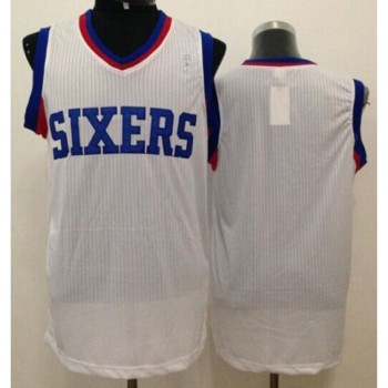 Revolution 30 76ers Blank White Stitched NBA Jersey Revolution 30 76ers Blank White Stitched NBA Jersey