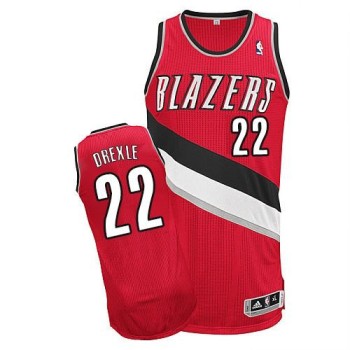 Revolution 30 Blazers #22 Clyde Drexler Red Stitched NBA Jersey Revolution 30 Blazers #22 Clyde Drexler Red Stitched NBA Jersey
