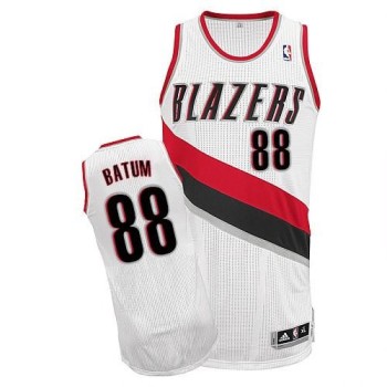 Revolution 30 Blazers #88 Nicolas Batum White Stitched NBA Jersey Revolution 30 Blazers #88 Nicolas Batum White Stitched NBA Jersey