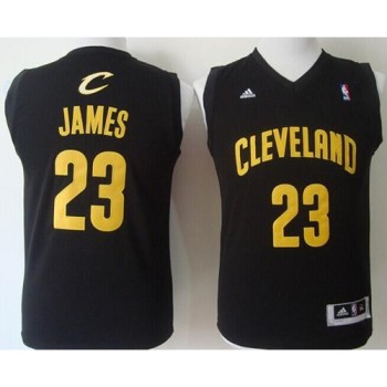 Revolution 30 Cavaliers #23 LeBron James Black Stitched Youth NBA Jersey Revolution 30 Cavaliers #23 LeBron James Black Stitched Youth NBA Jersey