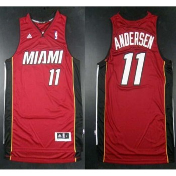 Revolution 30 Heat #11 Chris Andersen Red Stitched NBA Jersey Revolution 30 Heat #11 Chris Andersen Red Stitched NBA Jersey