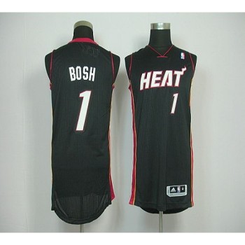 Revolution 30 Heat #1 Chris Bosh Black Stitched NBA Jersey Revolution 30 Heat #1 Chris Bosh Black Stitched NBA Jersey