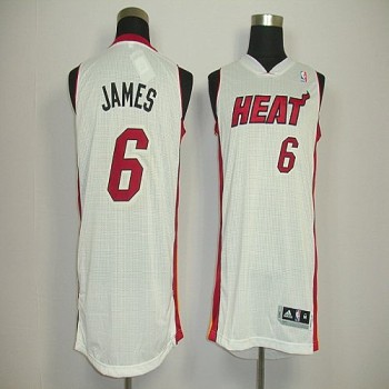 Revolution 30 Heat #6 LeBron James White Stitched NBA Jersey Revolution 30 Heat #6 LeBron James White Stitched NBA Jersey