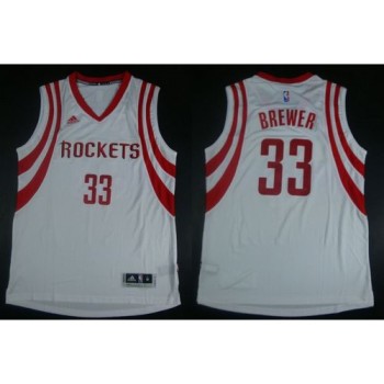 Revolution 30 Rockets #33 Corey Brewer White Road Stitched NBA Jersey Revolution 30 Rockets #33 Corey Brewer White Road Stitched NBA Jersey