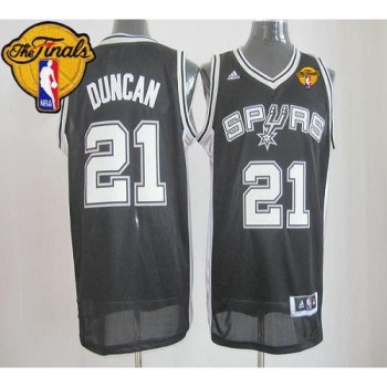 Revolution 30 Spurs #21 Tim Duncan Black Finals Patch Stitched NBA Jersey Revolution 30 Spurs #21 Tim Duncan Black Finals Patch Stitched NBA Jersey