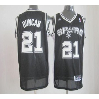 Revolution 30 Spurs #21 Tim Duncan Black Stitched NBA Jersey Revolution 30 Spurs #21 Tim Duncan Black Stitched NBA Jersey