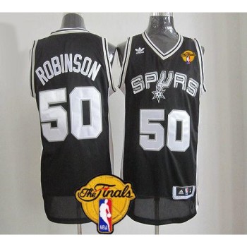 Revolution 30 Spurs #50 David Robinson Black Finals Patch Stitched NBA Jersey Revolution 30 Spurs #50 David Robinson Black Finals Patch Stitched NBA Jersey