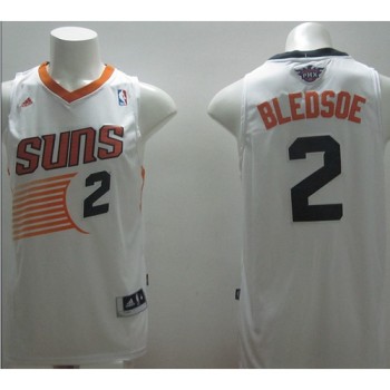 Revolution 30 Suns #2 Eric Bledsoe White Stitched NBA Jersey Revolution 30 Suns #2 Eric Bledsoe White Stitched NBA Jersey