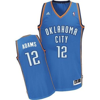 Revolution 30 Thunder #12 Steven Adams Blue Stitched NBA Jersey Revolution 30 Thunder #12 Steven Adams Blue Stitched NBA Jersey