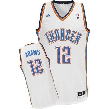 Revolution 30 Thunder #12 Steven Adams White Stitched NBA Jersey Revolution 30 Thunder #12 Steven Adams White Stitched NBA Jersey