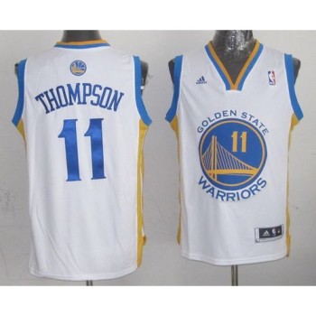 Revolution 30 Warriors #11 Klay Thompson White Stitched NBA Jersey Revolution 30 Warriors #11 Klay Thompson White Stitched NBA Jersey