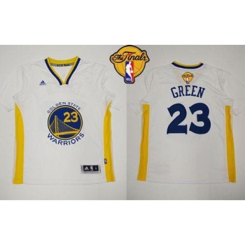Revolution 30 Warriors #23 Draymond Green White Alternate The Finals Patch Stitched NBA Jersey Revolution 30 Warriors #23 Draymond Green White Alternate The Finals Patch Stitched NBA Jersey