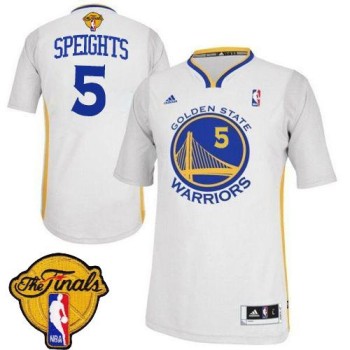 Revolution 30 Warriors #5 Marreese Speights White Alternate The Finals Patch Stitched NBA Jersey Revolution 30 Warriors #5 Marreese Speights White Alternate The Finals Patch Stitched NBA Jersey