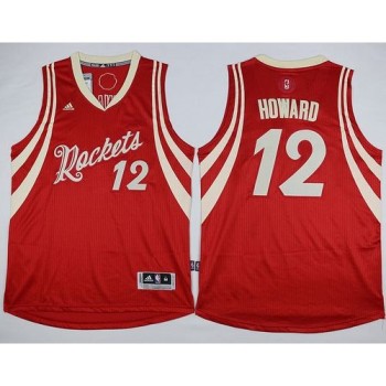 Rockets #12 Dwight Howard Red 2015-2016 Christmas Day Stitched NBA Jersey Rockets #12 Dwight Howard Red 2015-2016 Christmas Day Stitched NBA Jersey