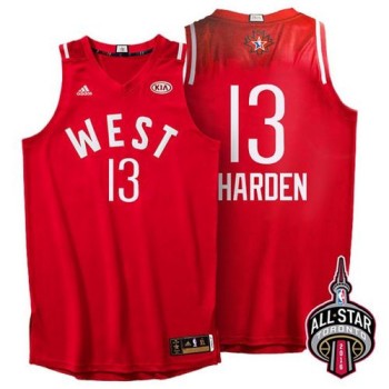 Rockets #13 James Harden Red 2016 All Star Stitched NBA Jersey Rockets #13 James Harden Red 2016 All Star Stitched NBA Jersey