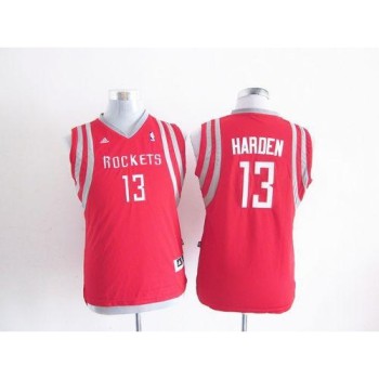 Rockets #13 James Harden Red Stitched Youth NBA Jersey Rockets #13 James Harden Red Stitched Youth NBA Jersey