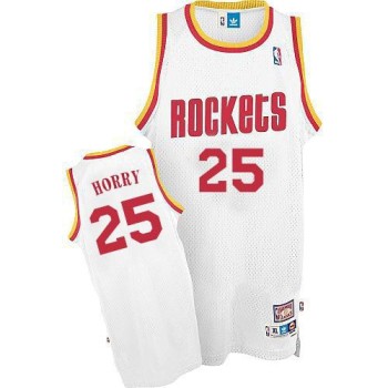 Rockets #25 Robert Horry White Throwback Stitched NBA Jersey Rockets #25 Robert Horry White Throwback Stitched NBA Jersey