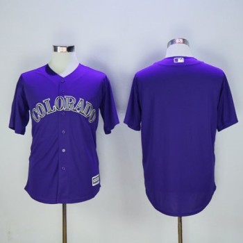 Rockies Blank Purple New Cool Base Stitched MLB Jersey Rockies Blank Purple New Cool Base Stitched MLB Jersey