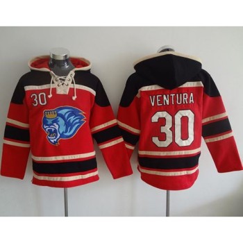 Royals #30 Yordano Ventura Red Sawyer Hooded Sweatshirt MLB Hoodie Royals #30 Yordano Ventura Red Sawyer Hooded Sweatshirt MLB Hoodie