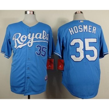 Royals #35 Eric Hosmer Light Blue Alternate 1 Cool Base Stitched MLB Jersey Royals #35 Eric Hosmer Light Blue Alternate 1 Cool Base Stitched MLB Jersey