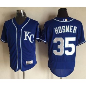 Royals #35 Eric Hosmer Royal Blue Flexbase Authentic Collection Stitched MLB Jersey Royals #35 Eric Hosmer Royal Blue Flexbase Authentic Collection Stitched MLB Jersey