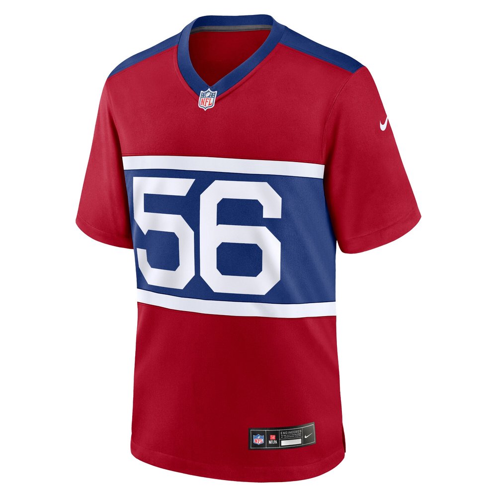 Men's New York Giants Lawrence Taylor Century Red Alternate Retired Player Game Jersey Men's New York Giants Lawrence Taylor Century Red Alternate Retired Player Game Jersey