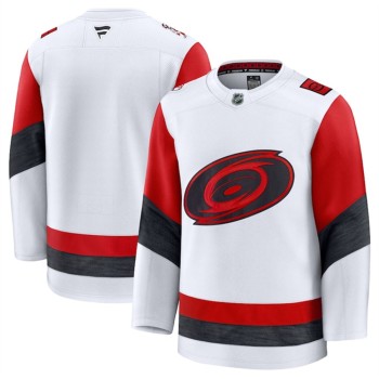 Youth Carolina Hurricanes Blank White 2025 Away Stitched Hockey Jersey