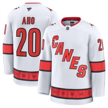 Youth Carolina Hurricanes #20 Sebastian Aho White 2024-25 Away Stitched Hockey Jersey Youth Carolina Hurricanes #20 Sebastian Aho White 2024-25 Away Stitched Hockey Jersey