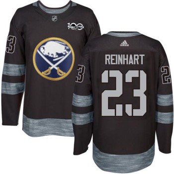 Sabres #23 Sam Reinhart Black 1917-2017 100th Anniversary Stitched NHL Jersey Sabres #23 Sam Reinhart Black 1917-2017 100th Anniversary Stitched NHL Jersey