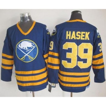 Sabres #39 Dominik Hasek Navy Blue CCM Throwback Stitched NHL Jersey Sabres #39 Dominik Hasek Navy Blue CCM Throwback Stitched NHL Jersey