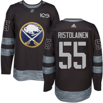 Sabres #55 Rasmus Ristolainen Black 1917-2017 100th Anniversary Stitched NHL Jersey Sabres #55 Rasmus Ristolainen Black 1917-2017 100th Anniversary Stitched NHL Jersey