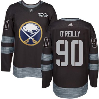 Sabres #90 Ryan O'Reilly Black 1917-2017 100th Anniversary Stitched NHL Jersey Sabres #90 Ryan O'Reilly Black 1917-2017 100th Anniversary Stitched NHL Jersey