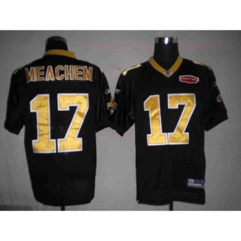 Saints #17 Robert Meachem Black With Super Bowl Patch Stitched Youth NFL Jersey Saints #17 Robert Meachem Black With Super Bowl Patch Stitched Youth NFL Jersey