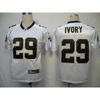 Saints #29 Chris Ivory White Stitched Youth NFL Jersey Saints #29 Chris Ivory White Stitched Youth NFL Jersey