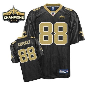 Saints #88 Jeremy Shockey Black Super Bowl XLIV 44 Champions Stitched Youth NFL Jersey Saints #88 Jeremy Shockey Black Super Bowl XLIV 44 Champions Stitched Youth NFL Jersey