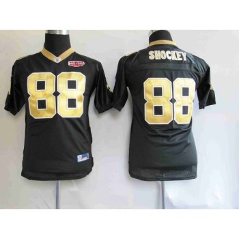 Saints #88 Jeremy Shockey Black With Super Bowl Patch Stitched Youth NFL Jersey Saints #88 Jeremy Shockey Black With Super Bowl Patch Stitched Youth NFL Jersey