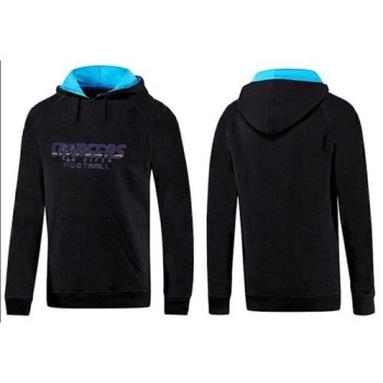 San Diego Chargers English Version Pullover Hoodie Black & Blue San Diego Chargers English Version Pullover Hoodie Black & Blue