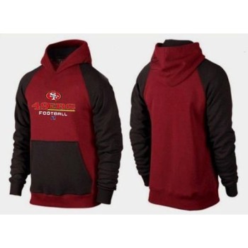 San Francisco 49ers Critical Victory Pullover Hoodie Burgundy Red & Black San Francisco 49ers Critical Victory Pullover Hoodie Burgundy Red & Black