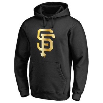 San Francisco Giants Gold Collection Pullover Hoodie Black San Francisco Giants Gold Collection Pullover Hoodie Black