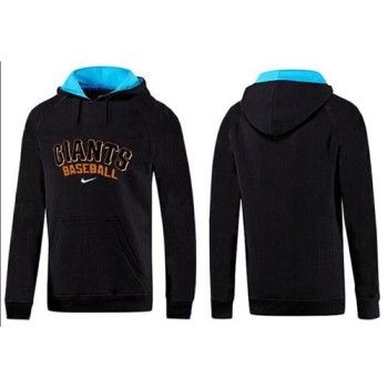 San Francisco Giants Pullover Hoodie Black & Blue San Francisco Giants Pullover Hoodie Black & Blue