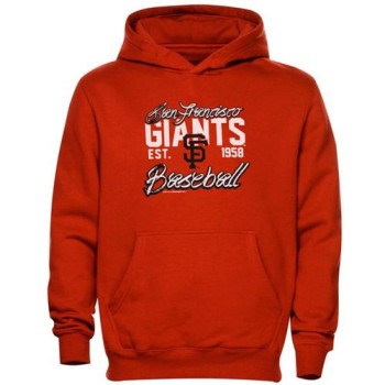 San Francisco Giants Script Baseball Pullover Orange MLB Hoodie San Francisco Giants Script Baseball Pullover Orange MLB Hoodie