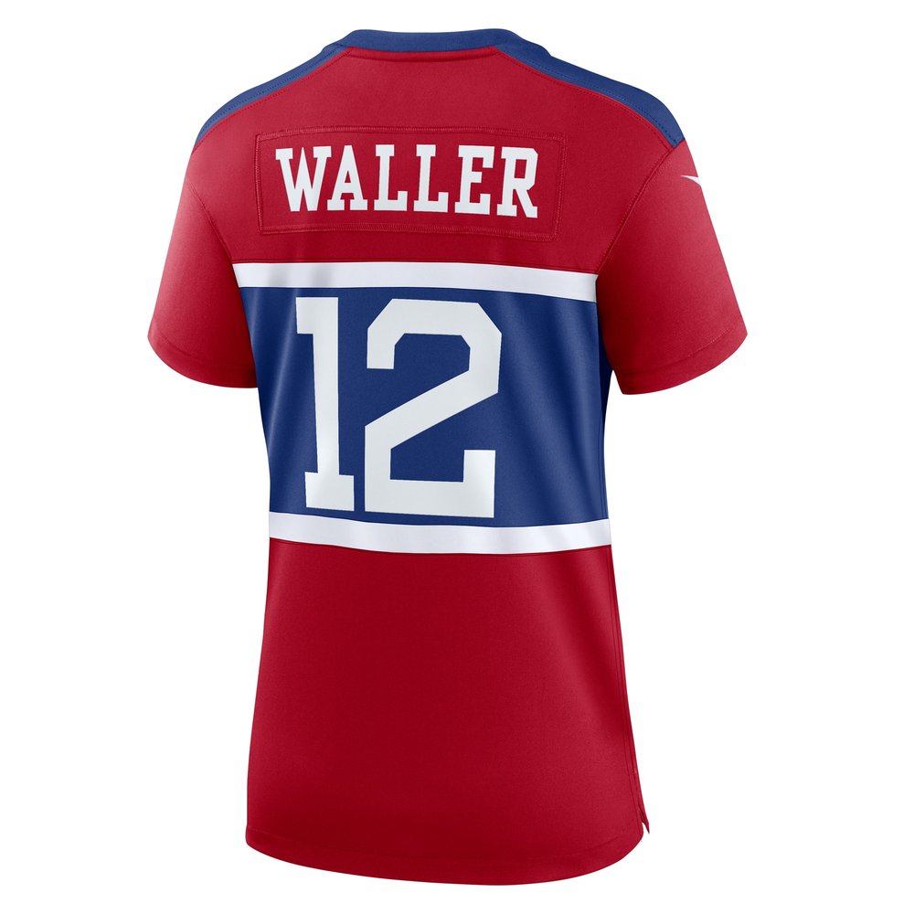 Women's New York Giants Darren Waller Century Red Alternate Retired Player Game Jersey Women's New York Giants Darren Waller Century Red Alternate Retired Player Game Jersey
