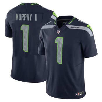 Men's Seattle Seahawks Byron Murphy II College Navy 2024 NFL Draft First Round Pick Player F.U.S.E. Vapor Untouchable Limited Stitched Football Jersey Men's Seattle Seahawks Byron Murphy II College Navy 2024 NFL Draft First Round Pick Player F.U.S.E. Vapor Untouchable Limited Stitched Football Jersey