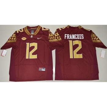 Seminoles #12 Deondre Francois Red Limited Stitched NCAA Jersey Seminoles #12 Deondre Francois Red Limited Stitched NCAA Jersey